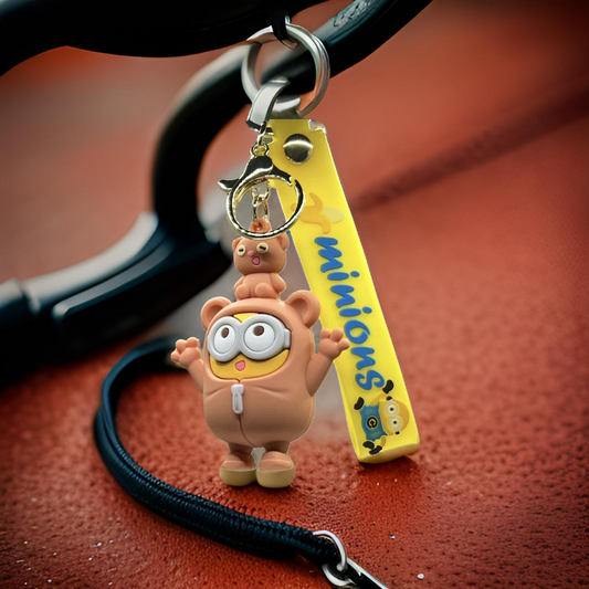 Baby minions keychain