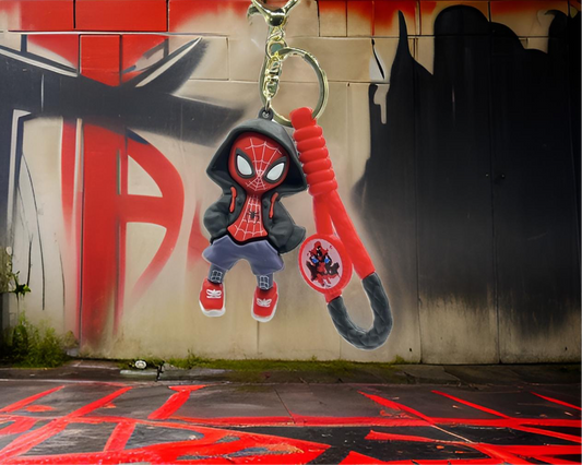 Spiderman keychain