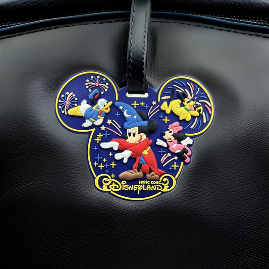 Disney land luggage tag