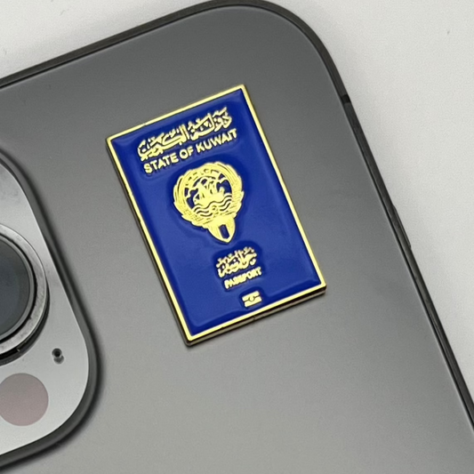 KUWAITI PASSPORT METAL PIN
